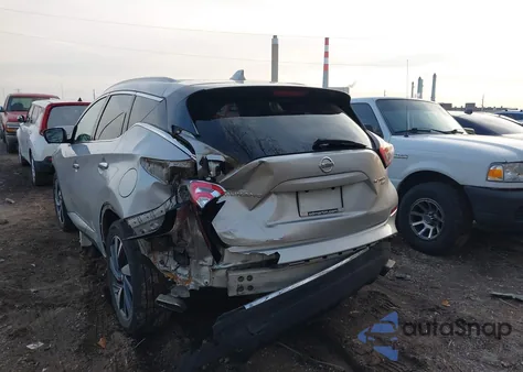 2017 Nissan Murano Platinum from USA, damaged, VIN 5N1AZ2MH1HN202636